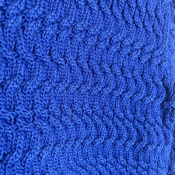 Dreyden Sweater - Women's Small Blue - Turtleneck Knit Merino Wool - Picture 4 of 14